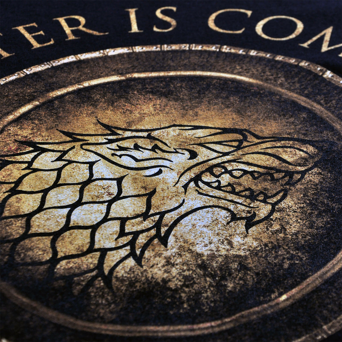 Produktbild Game of Thrones - House Stark Circular T-Shirt