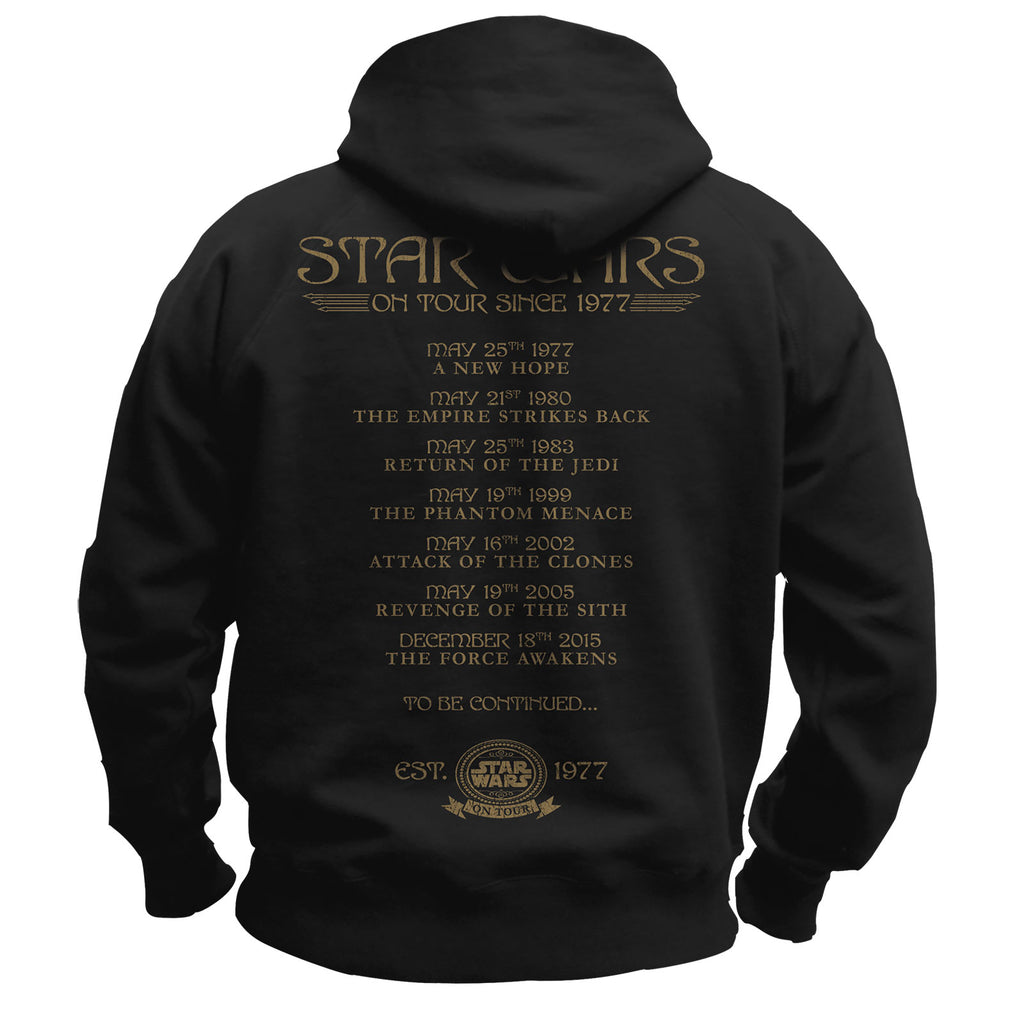 Produktbild Star Wars - On Tour Since 77 Hoodie schwarz