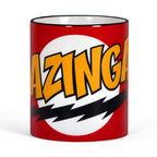 Produktbild Big Bang Theory- Bazinga Full Size Tasse rot
