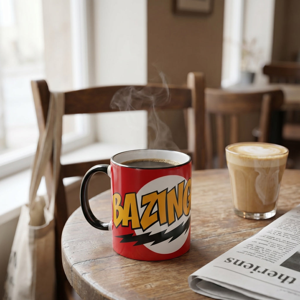 Produktbild Big Bang Theory- Bazinga Full Size Tasse rot