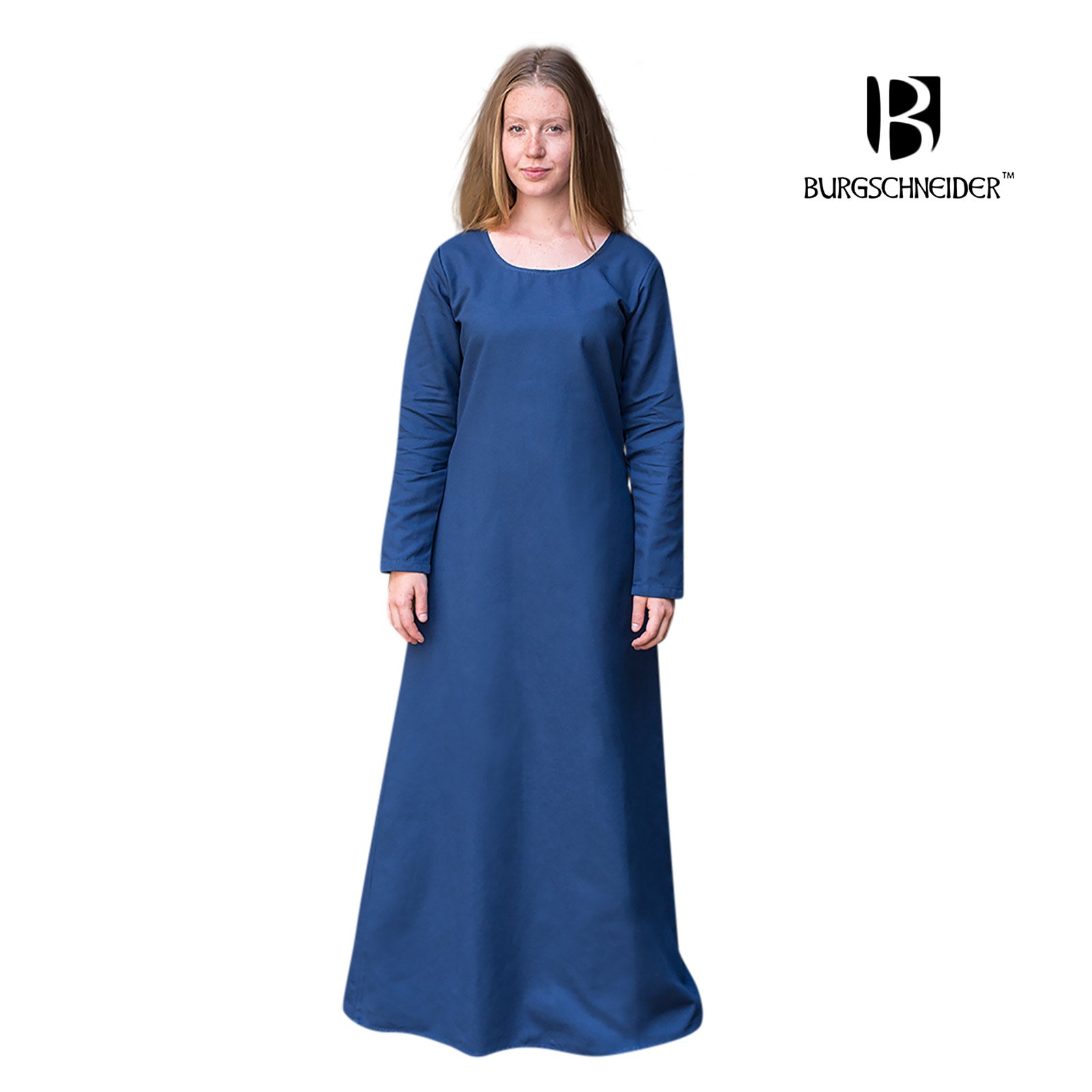 Produktbild Mittelalter Unterkleid Freya blau