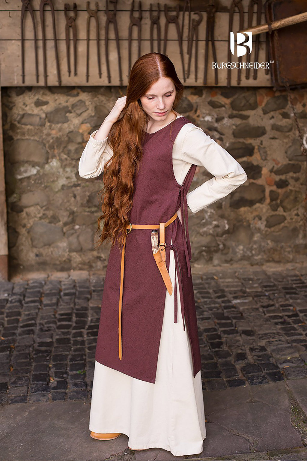Produktbild Mittelalter Überkleid Haithabu braun