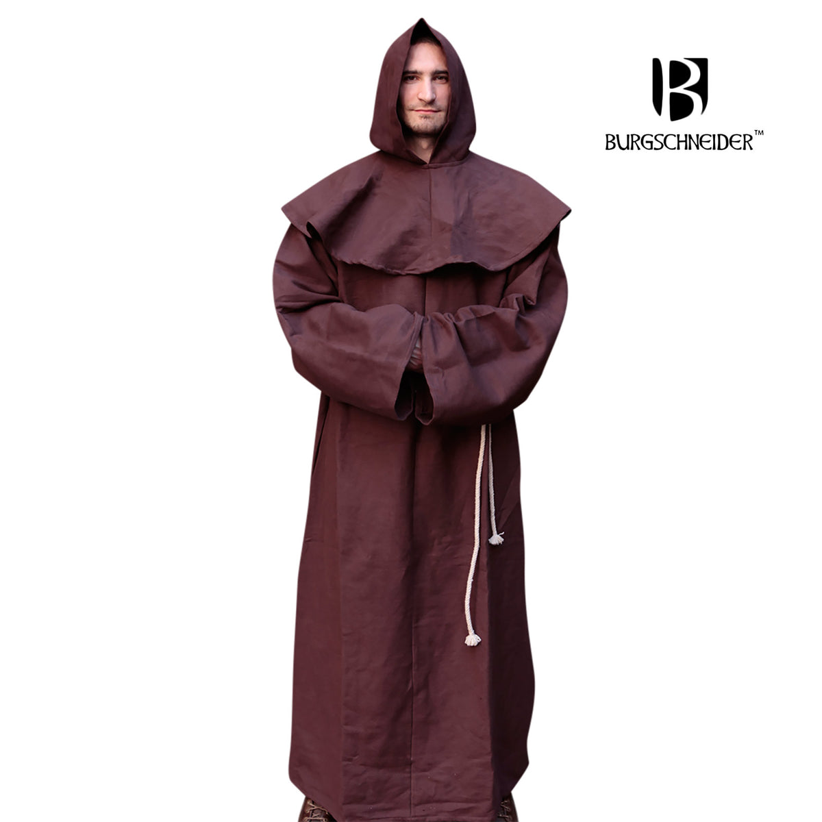 Produktbild Mönchskutte Franziskus braun