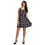 Produktbild Bambi - Klopfer Flower Power Minikleid schwarz