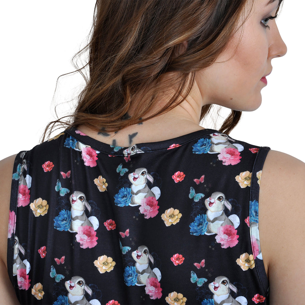 Produktbild Bambi - Klopfer Flower Power Minikleid schwarz