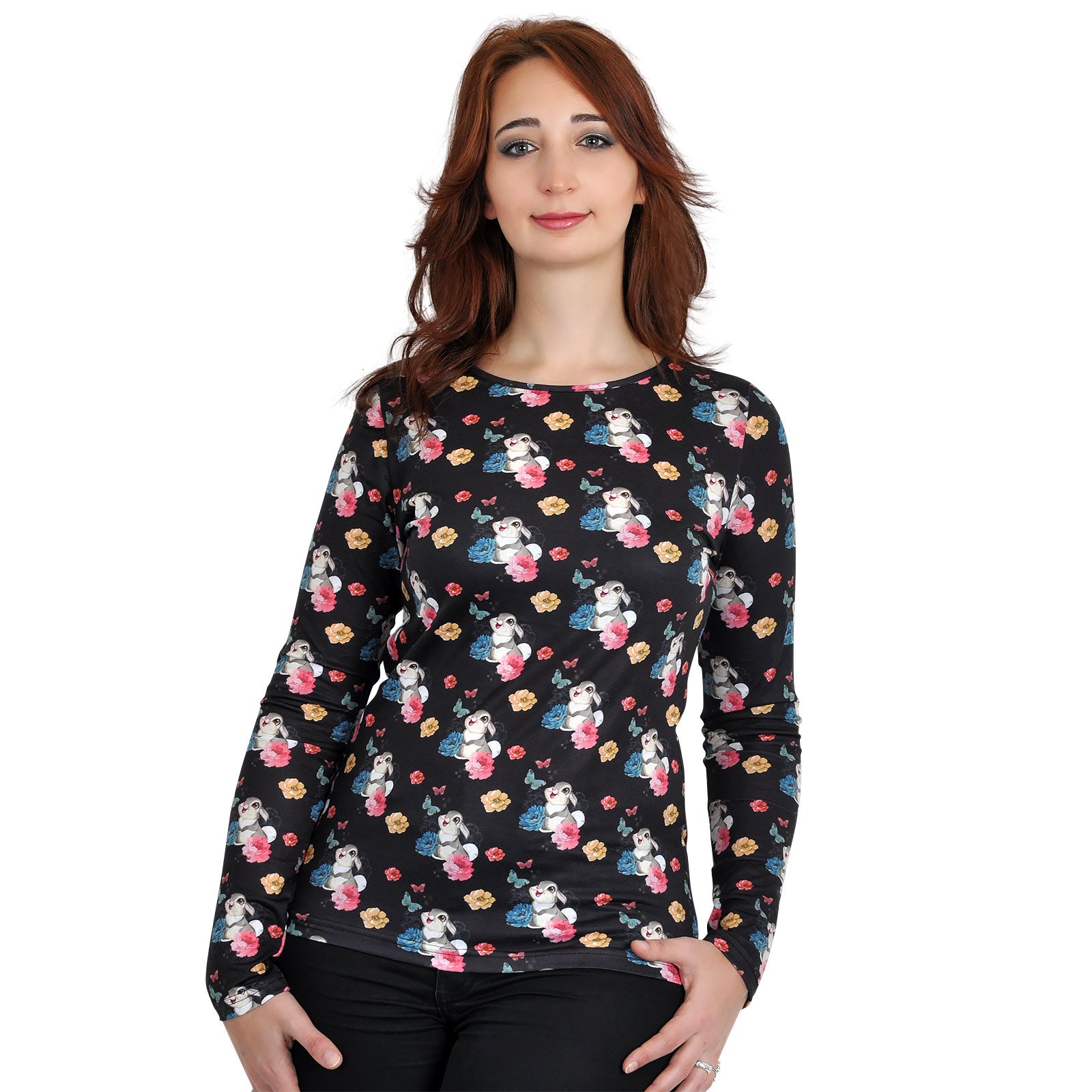 Product image Bambi - Thumper Flower Power Longsleeve black