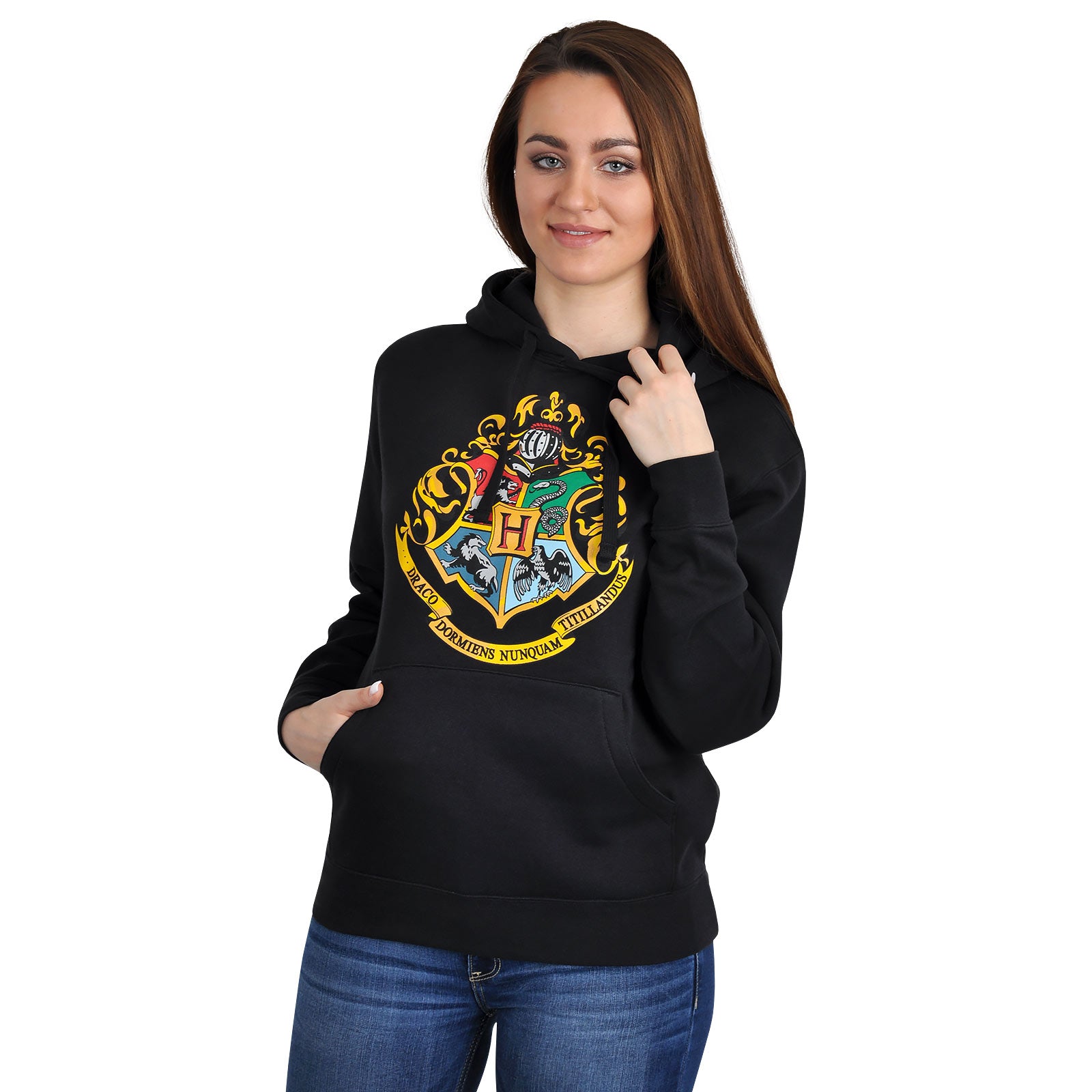 Produktbild Harry Potter - Hogwarts Hoodie schwarz