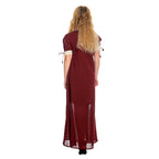 Produktbild Mittelalter Sommer Kleid Kinder rot beige