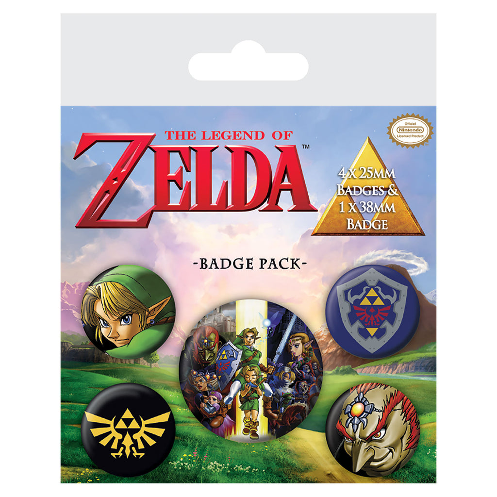 Zelda Button Set