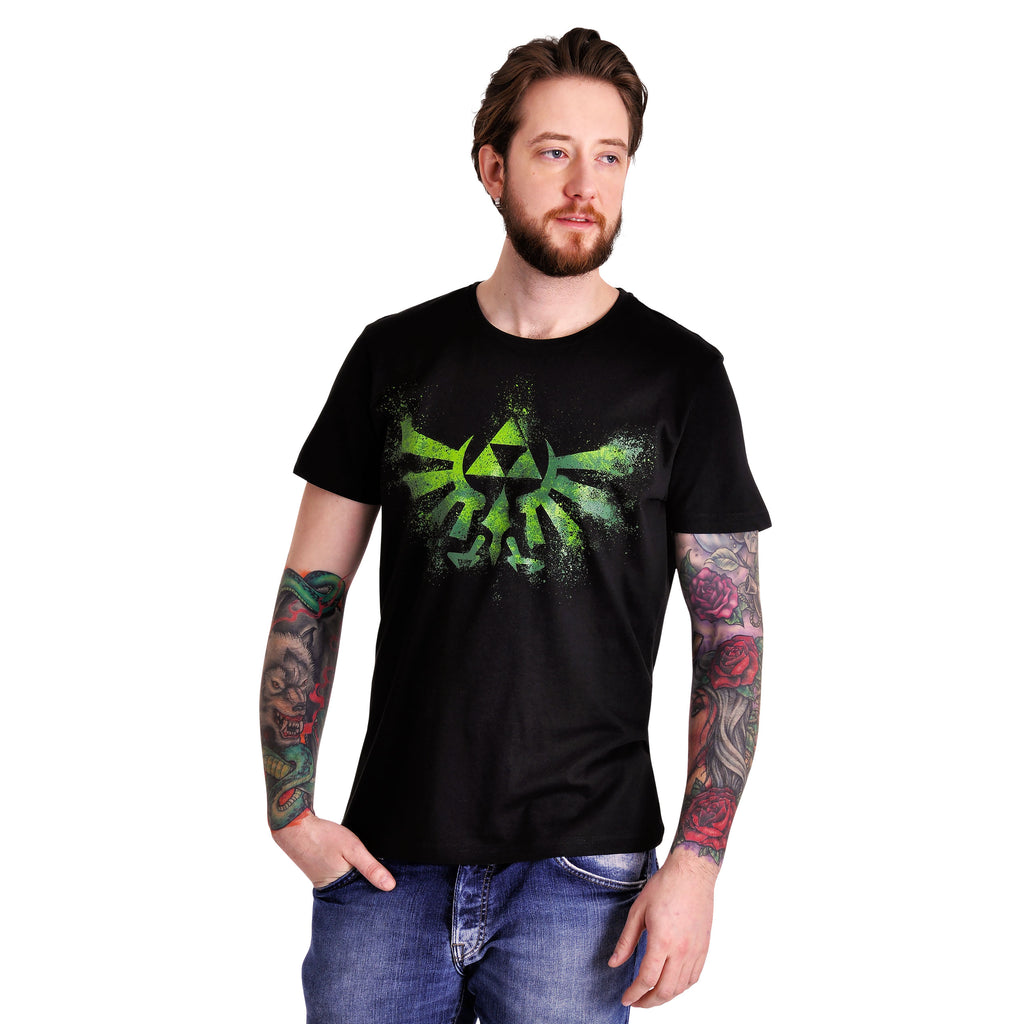 Zelda - Graffiti Logo T-Shirt schwarz