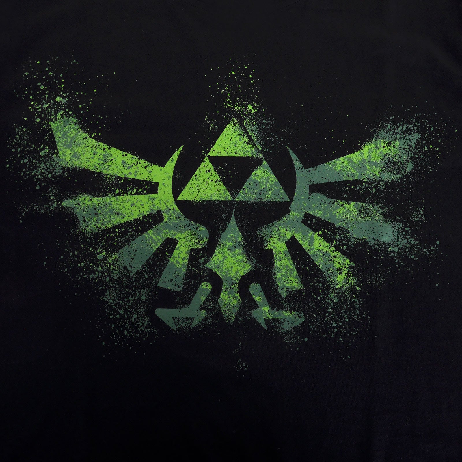 Produktbild Zelda - Graffiti Logo T-Shirt schwarz