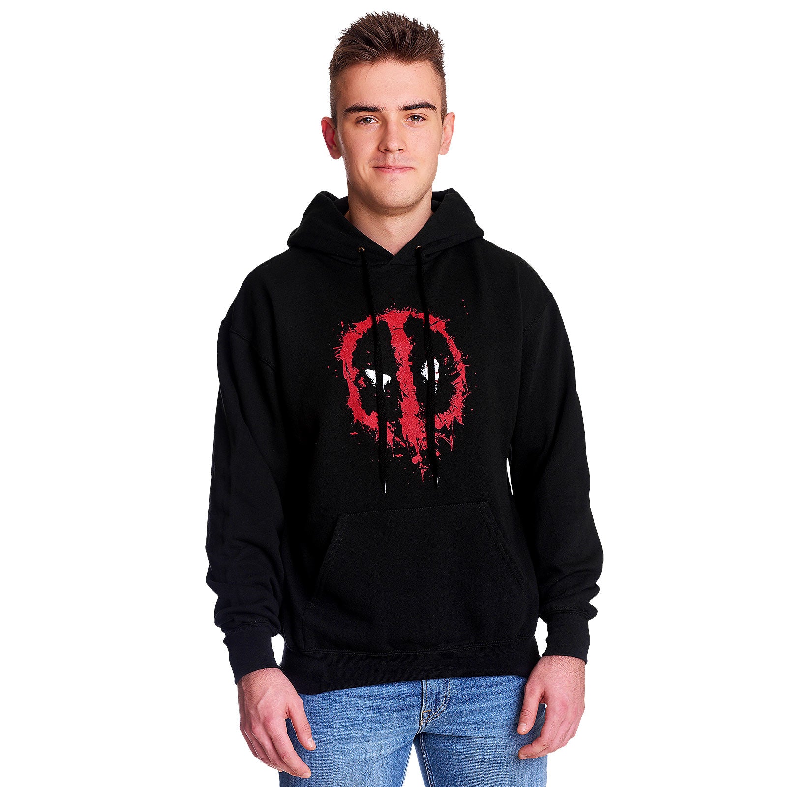 Produktbild Deadpool - Logo Hoodie schwarz