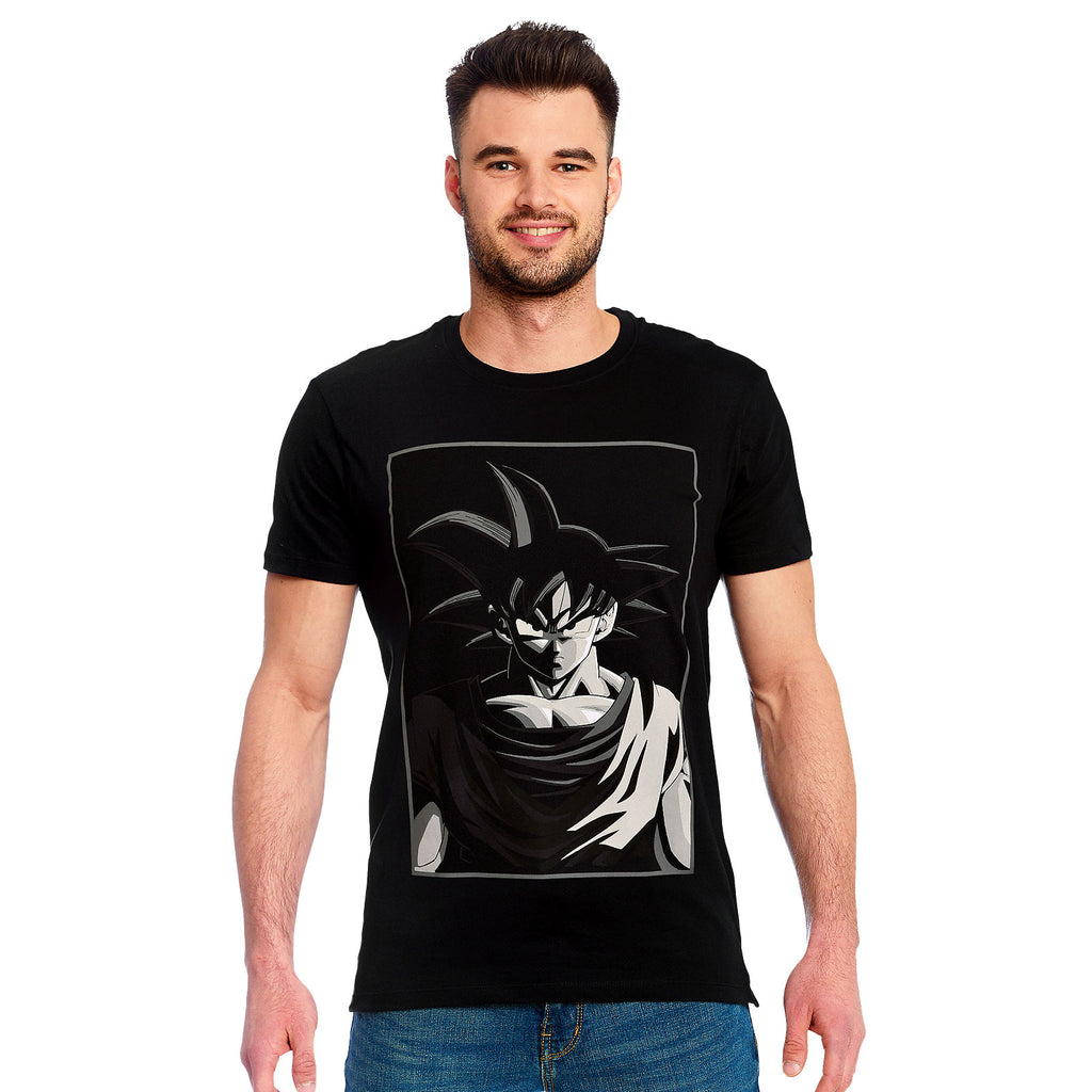 Produktbild Dragon Ball - Goku Manga Face T-Shirt schwarz