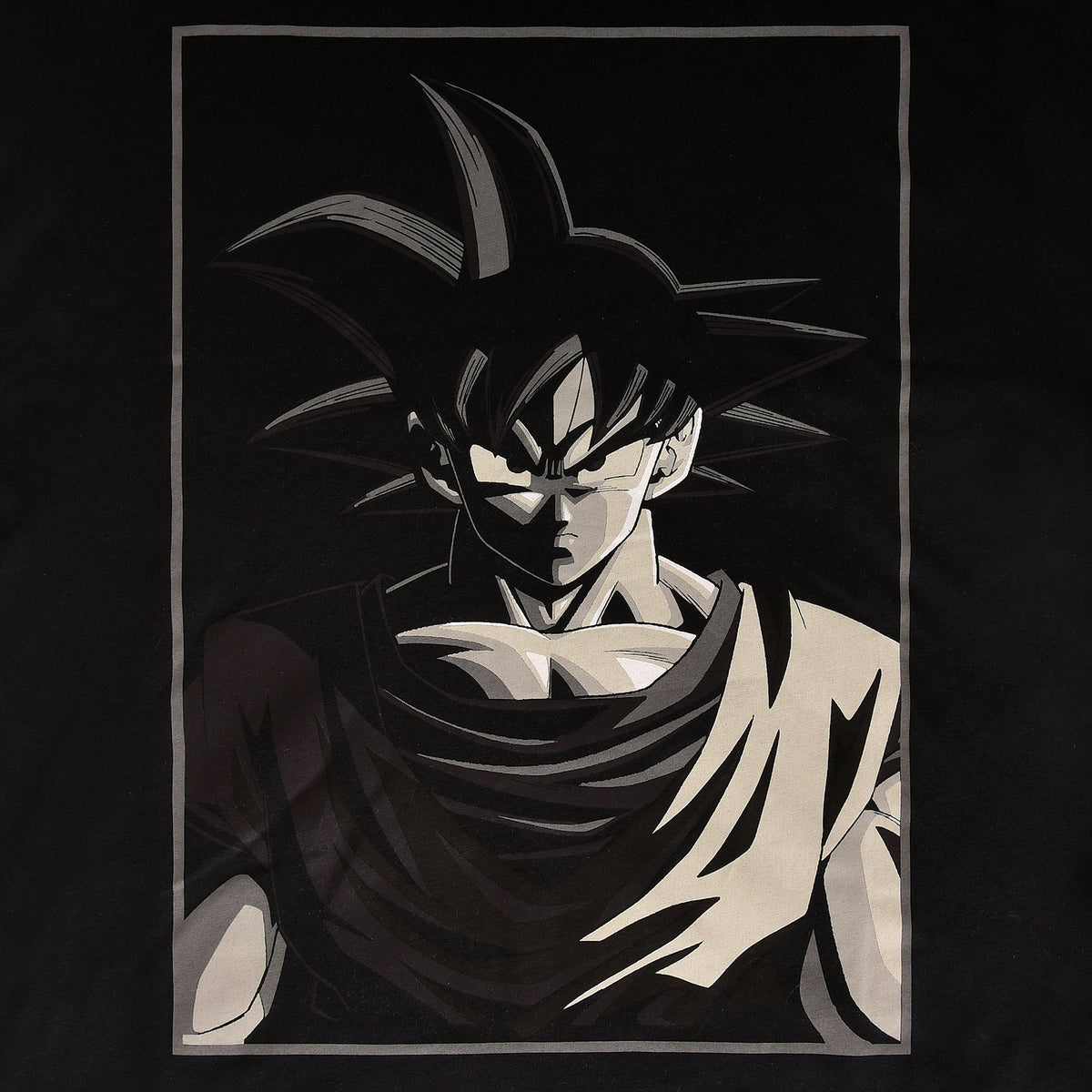 Produktbild Dragon Ball - Goku Manga Face T-Shirt schwarz