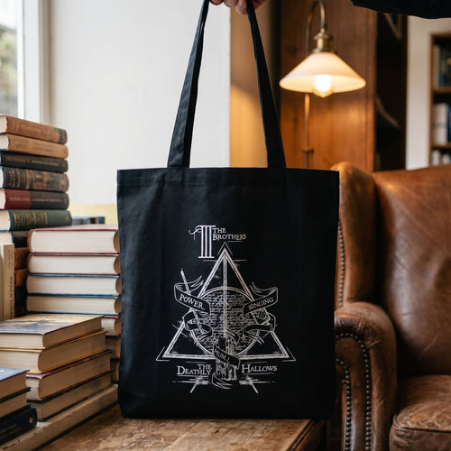 Produktbild Harry Potter - Die Drei Brüder Jutebeutel