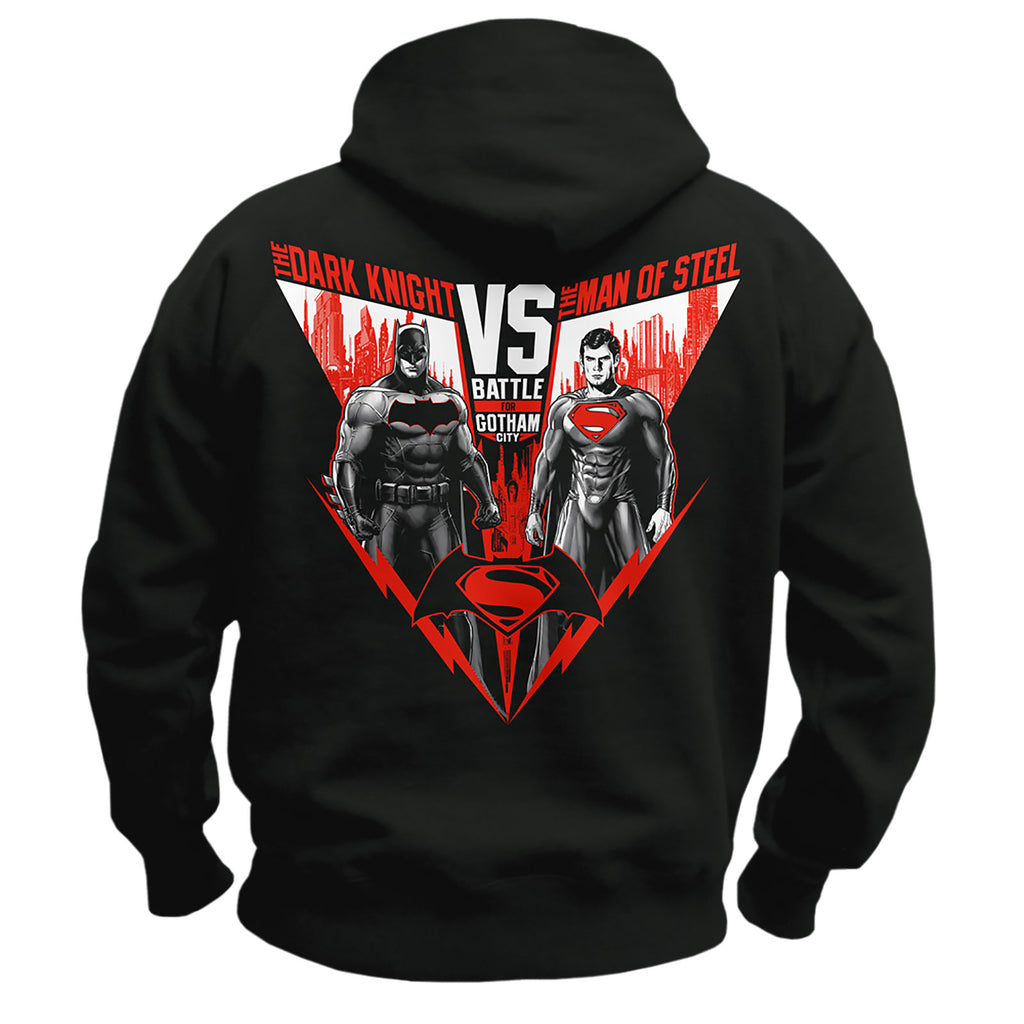 Produktbild Batman v Superman - Heroes Hoodie schwarz