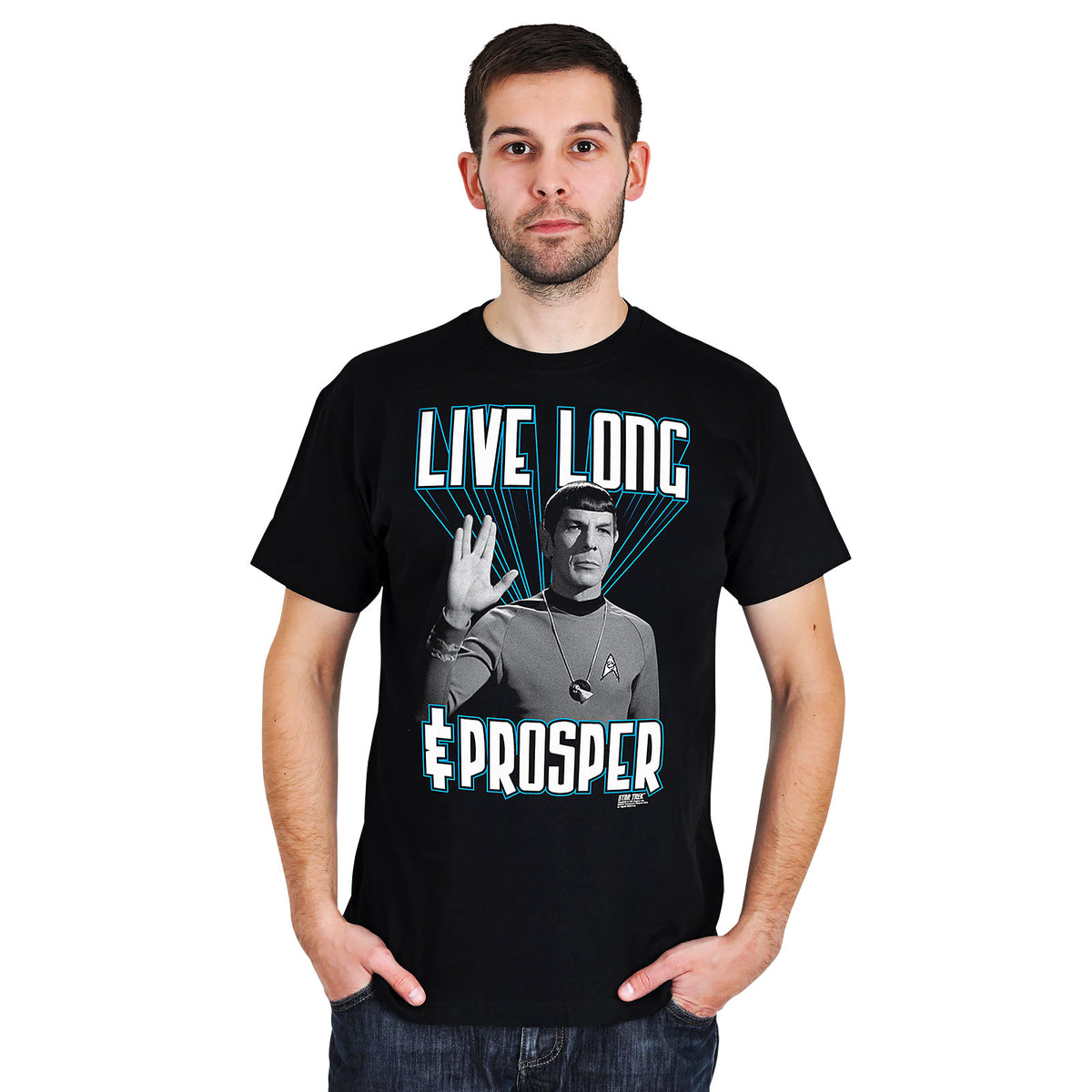 Produktbild Star Trek - Live Long And Prosper Spock T-Shirt schwarz