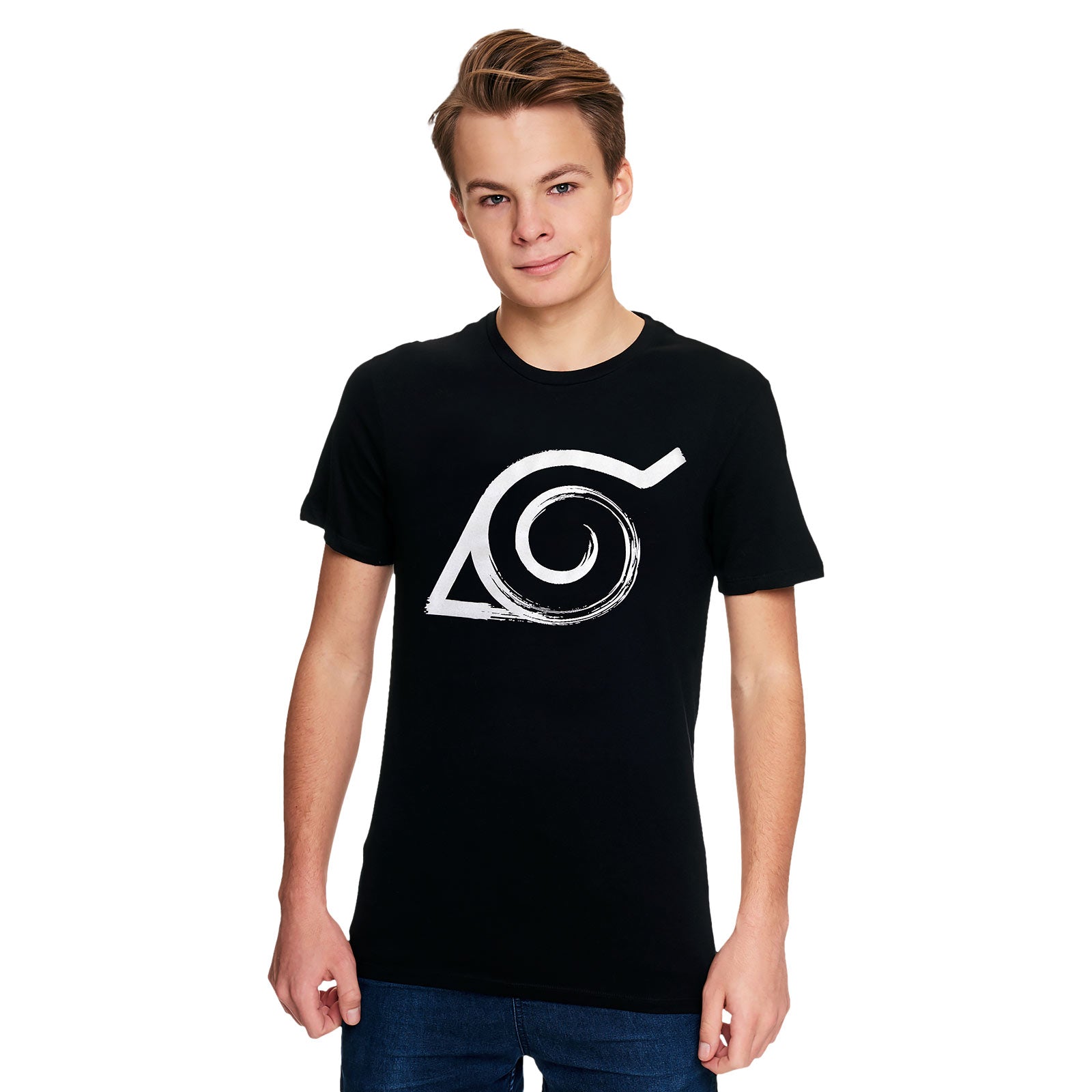Produktbild Naruto - Konoha T-Shirt schwarz