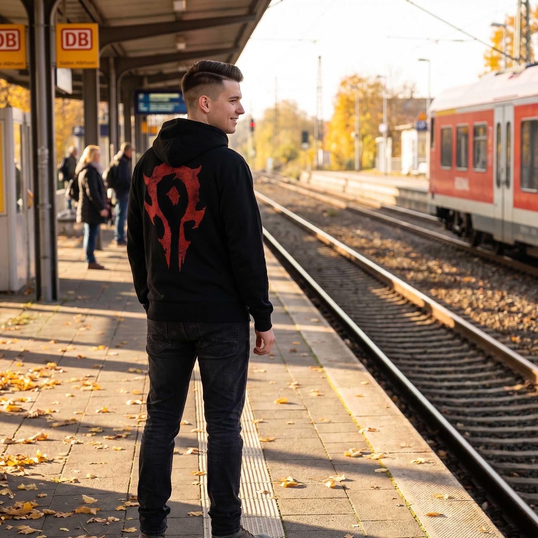 Produktbild Warcraft - Horde Logo Kapuzenjacke schwarz