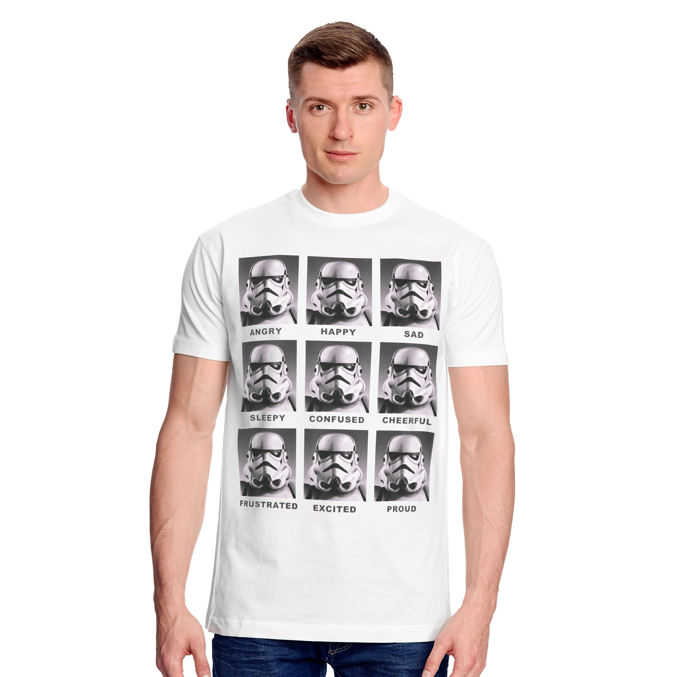 Produktbild Star Wars - Stormtrooper Multiface T-Shirt weiß
