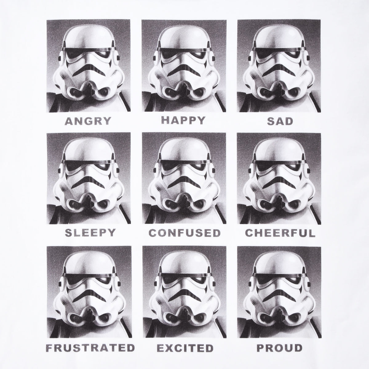 Produktbild Star Wars - Stormtrooper Multiface T-Shirt weiß