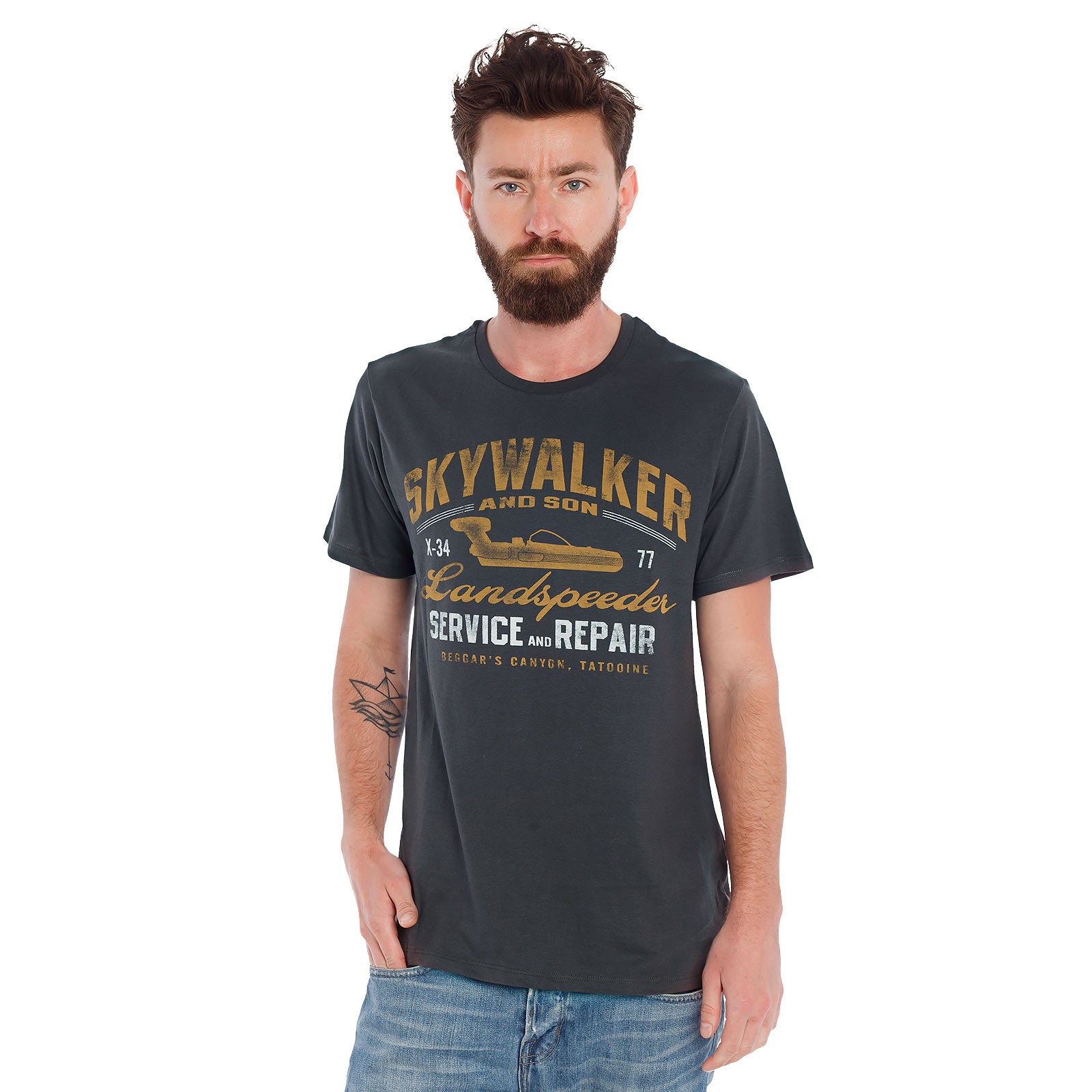 Produktbild Star Wars - Landspeeder T-Shirt grau