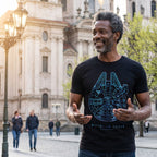 Produktbild Star Wars - Millennium Falcon T-Shirt schwarz
