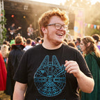 Produktbild Star Wars - Millennium Falcon T-Shirt schwarz