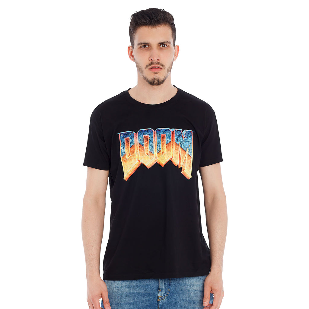 Produktbild Doom - Logo T-Shirt schwarz
