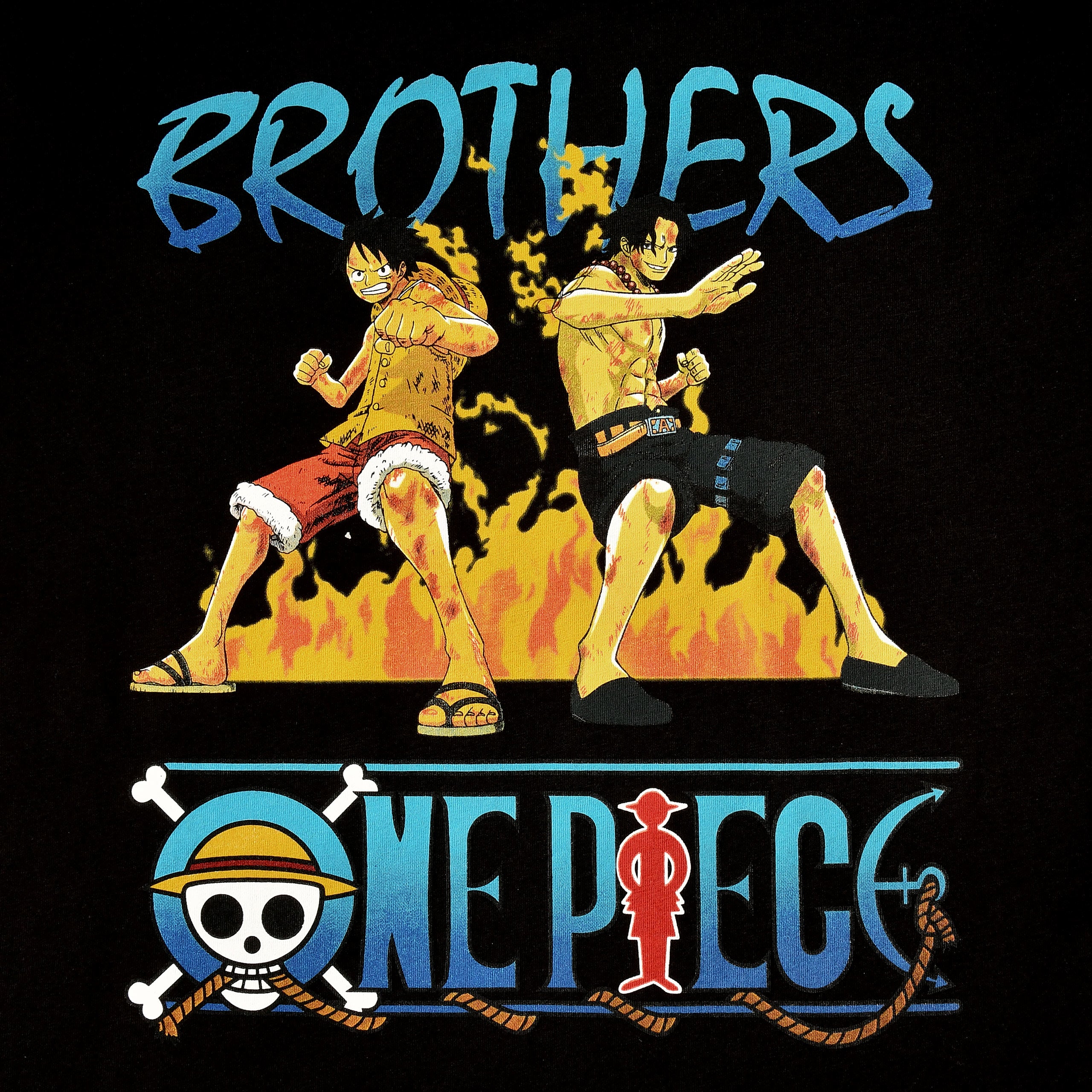 Produktbild One Piece - Brothers T-Shirt schwarz
