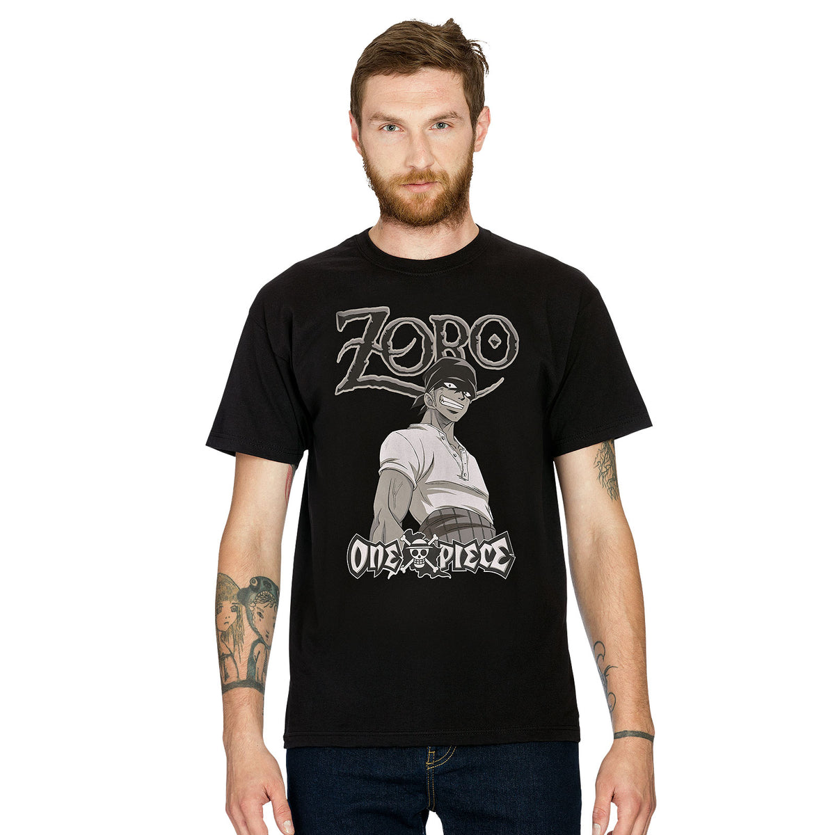 Produktbild One Piece - Roronoa Zoro T-Shirt schwarz