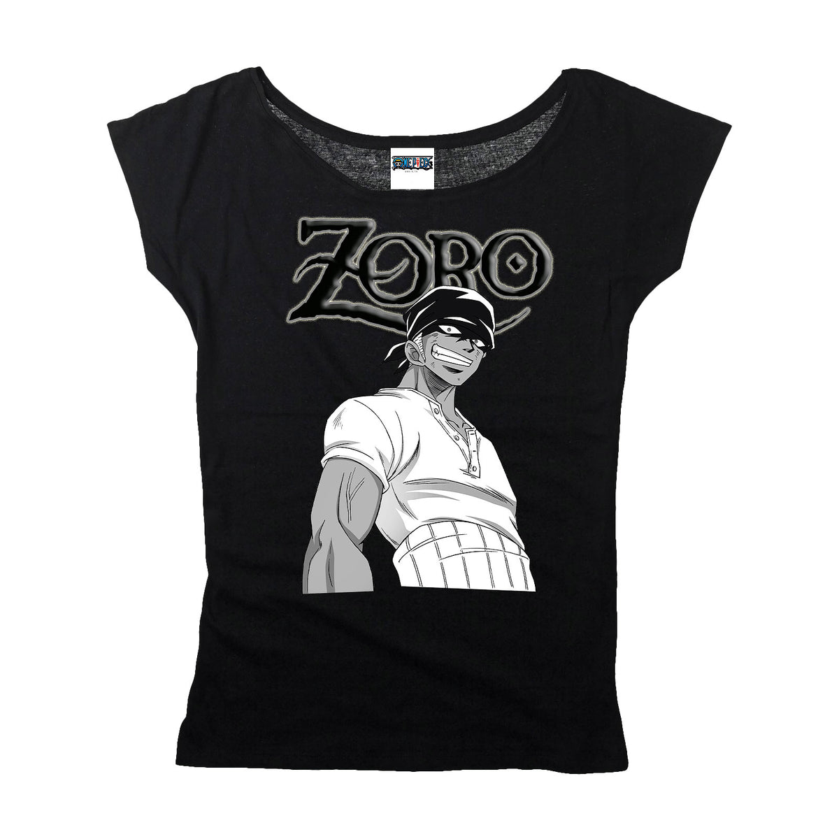 Product image One Piece - Roronoa Zoro Girlie Shirt black