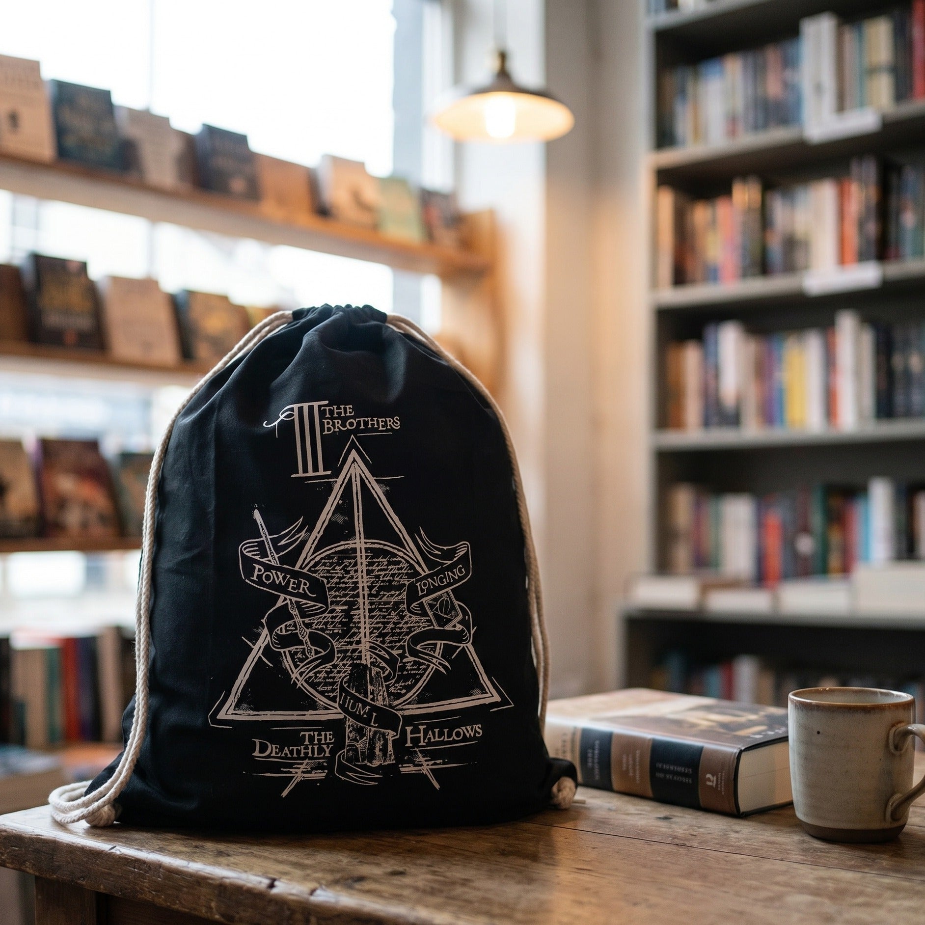 Produktbild Harry Potter - Die Drei Brüder Sportbag schwarz