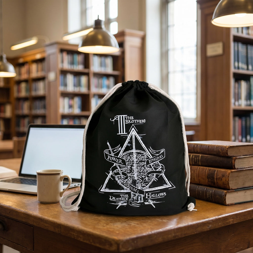 Produktbild Harry Potter - Die Drei Brüder Sportbag schwarz