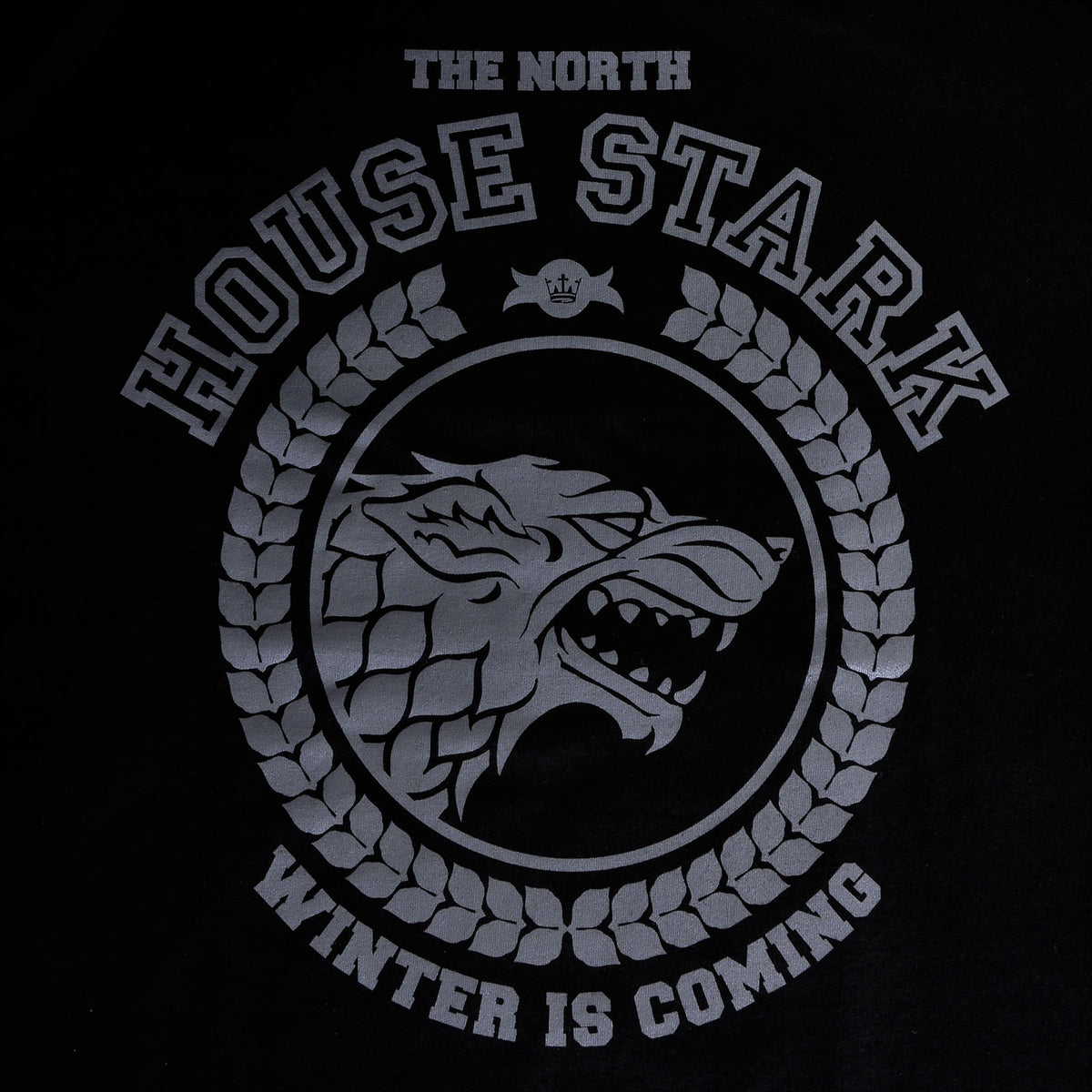 Produktbild Game of Thrones - Stark Wappen T-Shirt schwarz