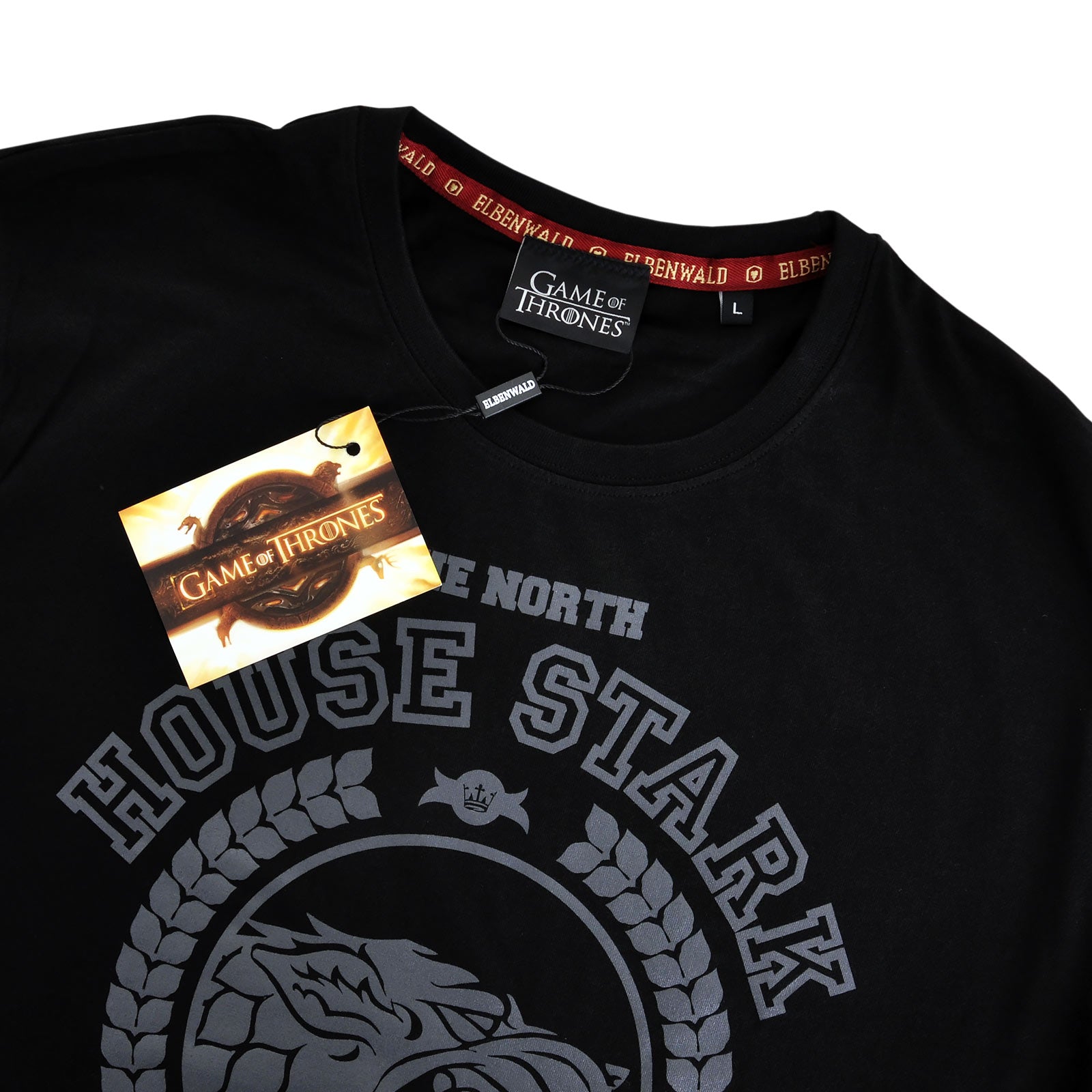 Produktbild Game of Thrones - Stark Wappen T-Shirt schwarz