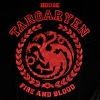 Produktbild Game of Thrones - Targaryen Wappen T-Shirt schwarz