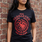 Produktbild Game of Thrones - Targaryen Wappen T-Shirt schwarz