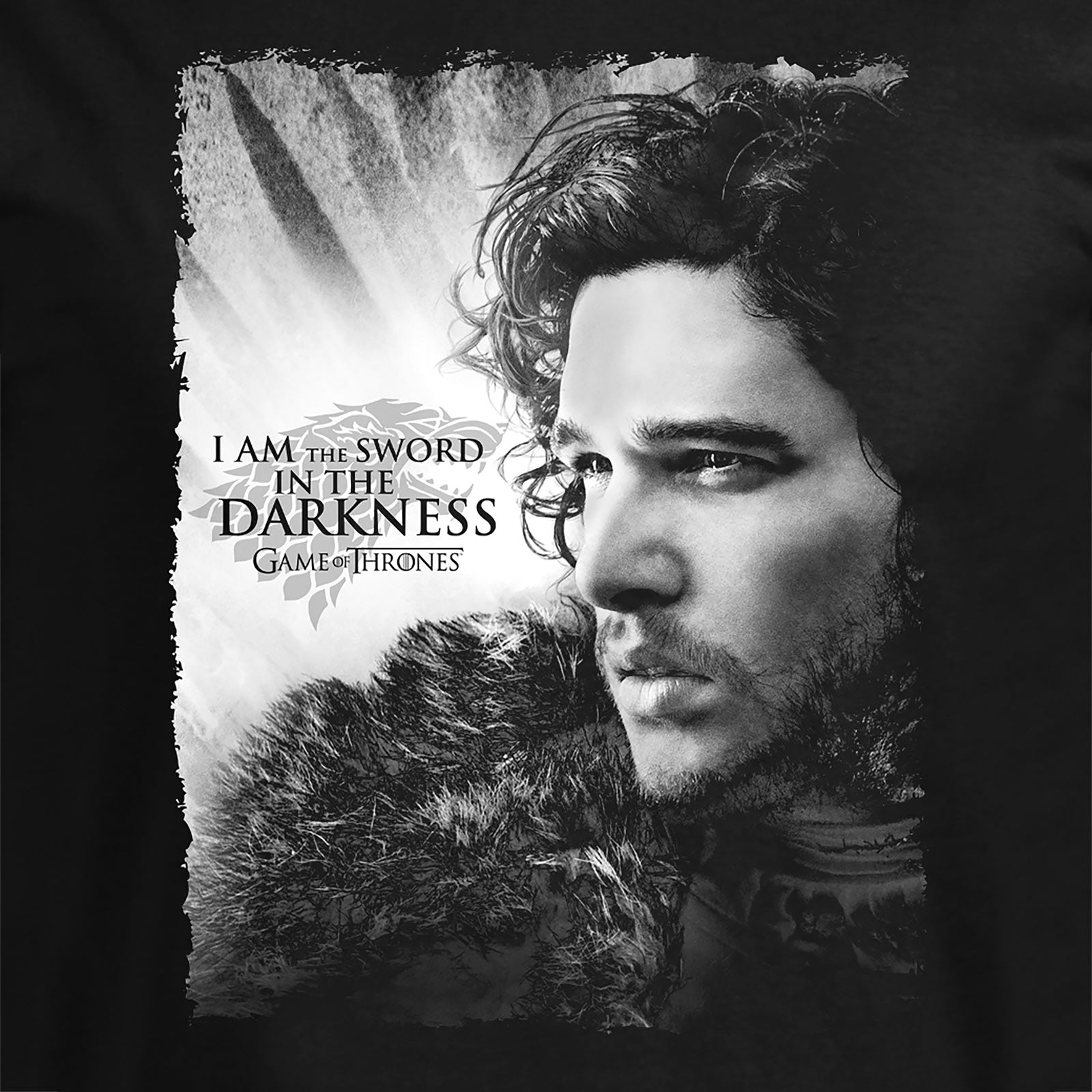 Produktbild Game of Thrones - Jon Snow Sword in Darkness T-Shirt schwarz