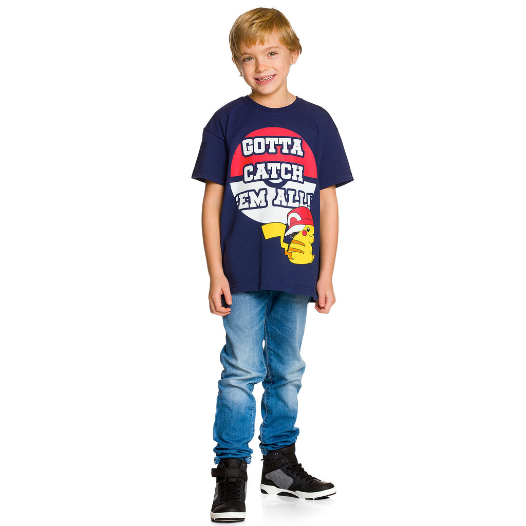 Pokemon - Gotta Catch Em All Kinder T-Shirt