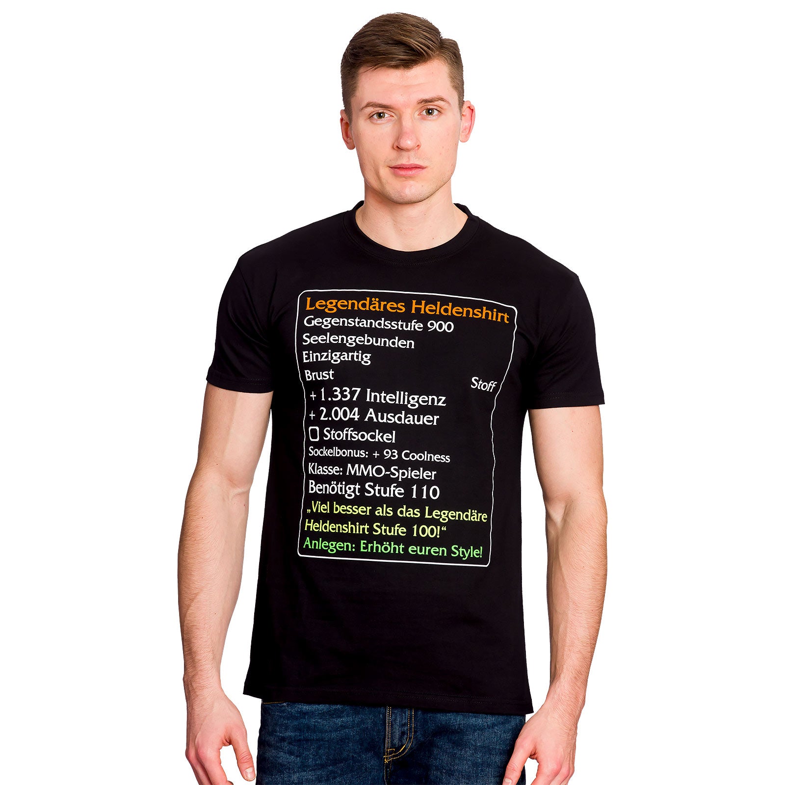 Produktbild Level-110-Item: Legendäres Helden T-Shirt