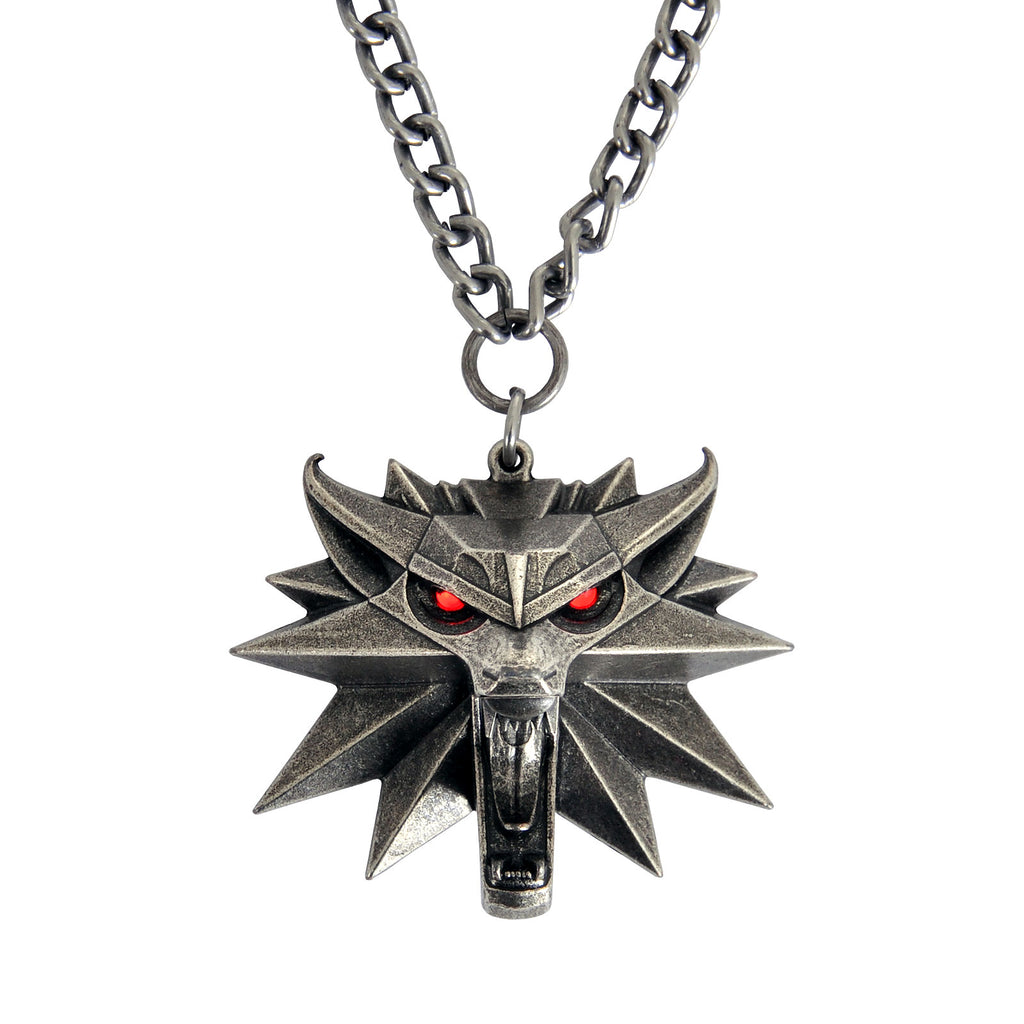 Produktbild Witcher - Wild Hunt Medaillon mit LED Augen