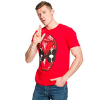 Produktbild Deadpool - Head T-Shirt rot