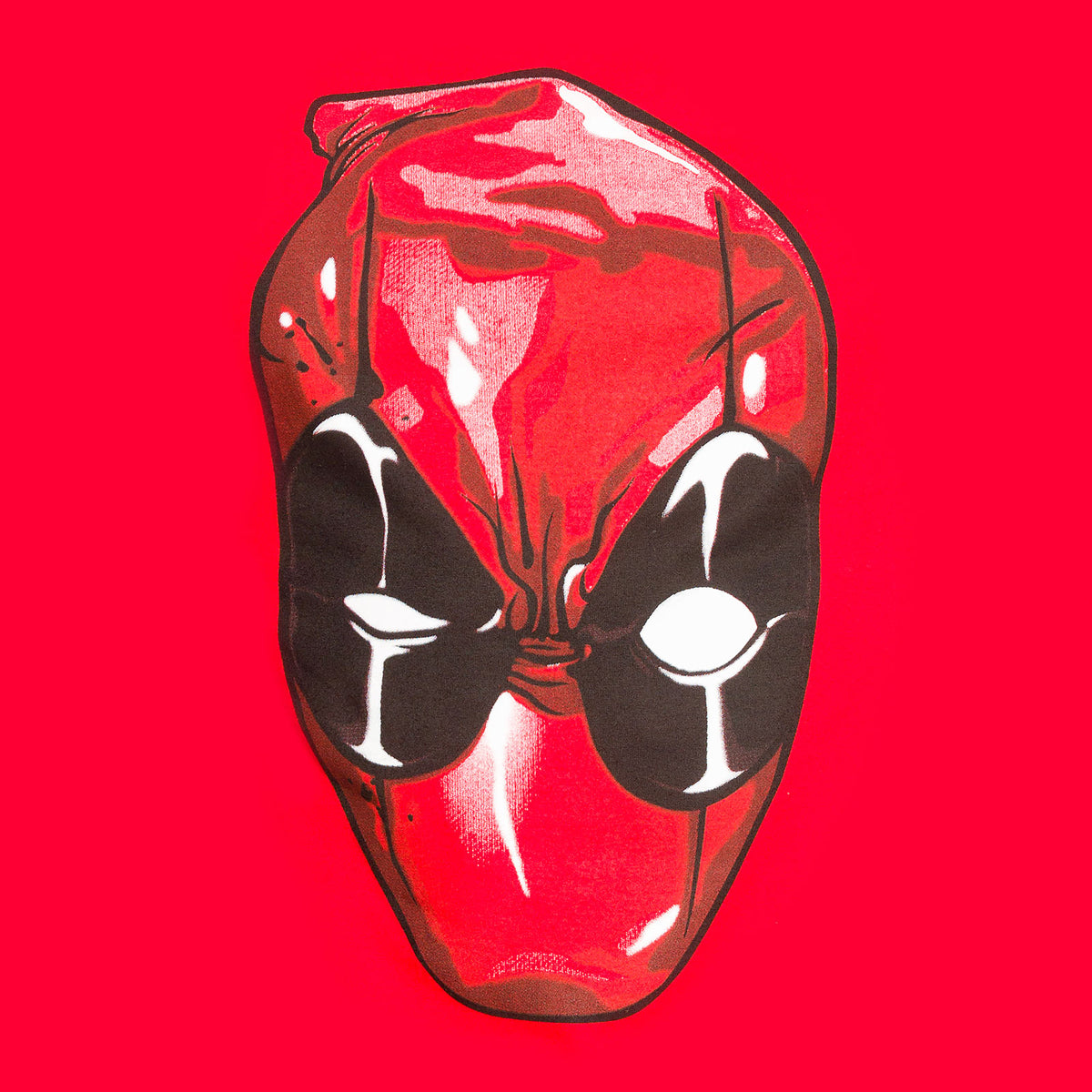 Produktbild Deadpool - Head T-Shirt rot