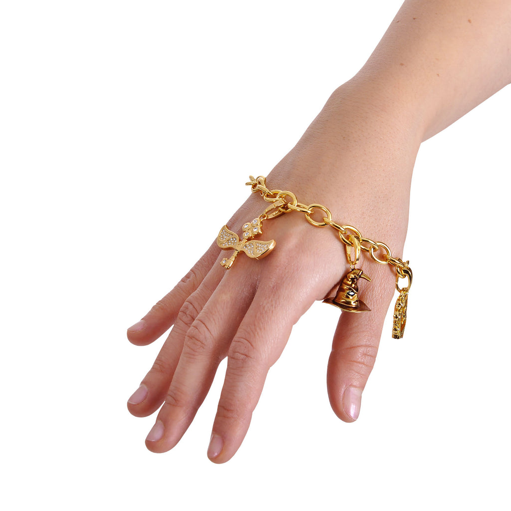 Produktbild Harry Potter - Geflügelter Schlüssel Lumos Charm Anhänger