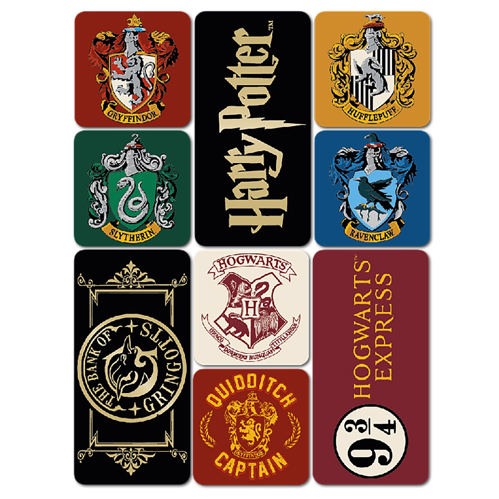Produktbild Harry Potter - Magnet-Set