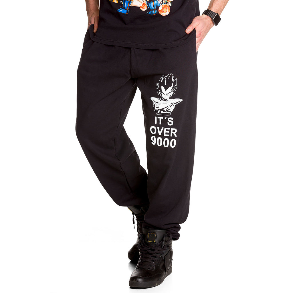 Dragon Ball - Its Over 9000 Sweathose schwarz