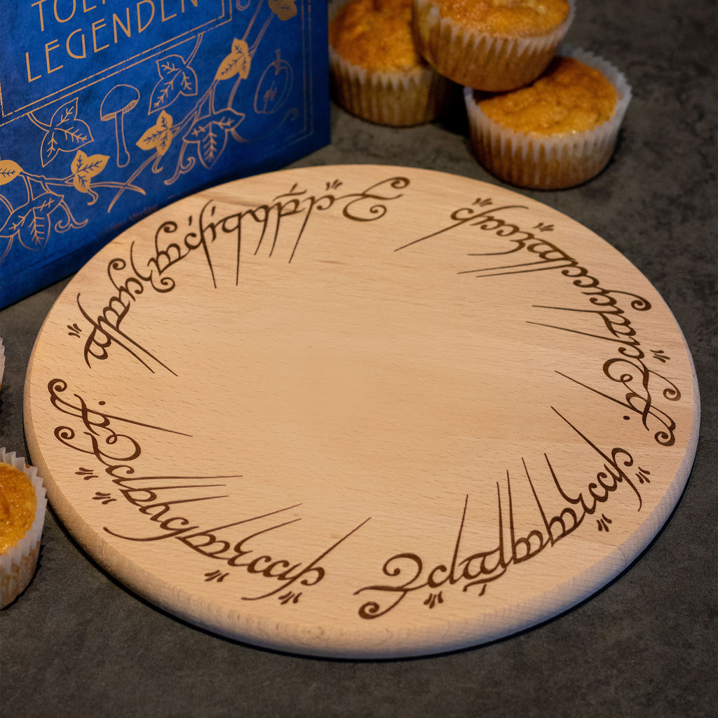 Produktbild Der Herr der Ringe - Der Eine Ring Schneidebrett Buche