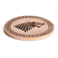 Produktbild Game of Thrones - House Stark Schneidebrett Buche