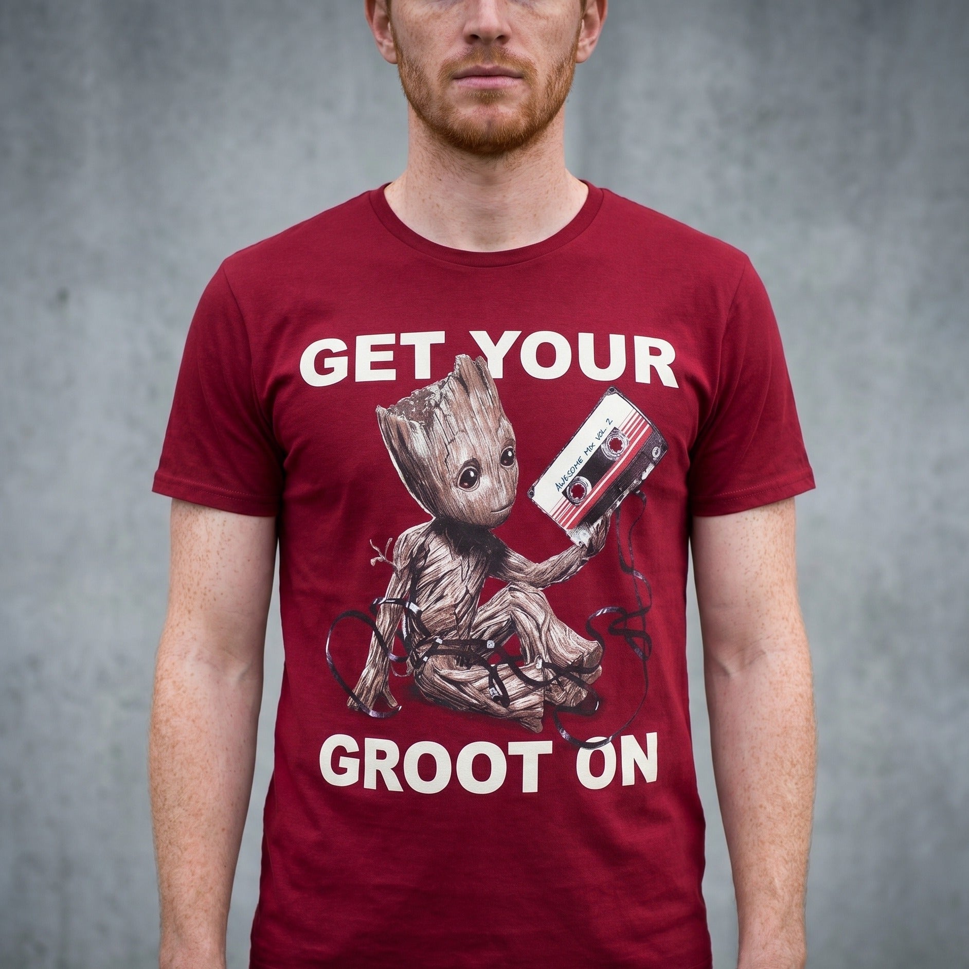 Produktbild Guardians of the Galaxy - Groot T-Shirt rot